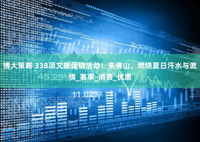 博大策略 338项文旅促销活动！来佛山，燃烧夏日汗水与激情_赛事_消费_优惠